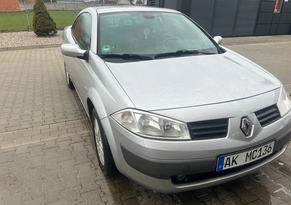 Renault Megane cena 8200 przebieg: 172000, rok produkcji 2004 z Stopnica małe 254